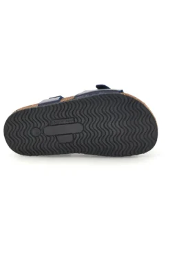 Sandali blu con strappo Pittarello bio 257A080SR