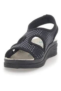 Sandali Blu con Tomaia in Vera Pelle BIO UP 721