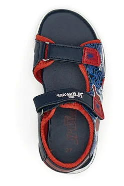 Sandali Blue e Rossi Con Strappi In Velcro Spiderman 15301