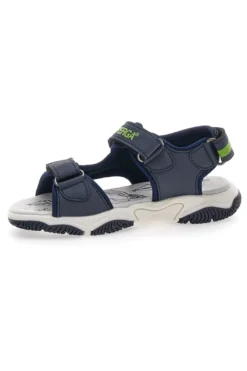 Sandali Blu e Verdi con Fasce con Velcro Superga 63479