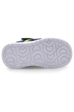 Sandali blu e verdi con strappo Pitt kids K25506