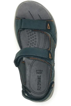 Sandali Blu in vera pelle Fly Dinamic FD505 da Uomo | Pittarello
