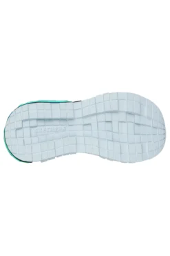 Sandali blu sportivi con stampa grafica Skechers Mega-Splash 4K