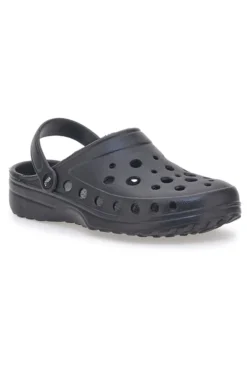 Sandali clog neri da uomo leggeri e pratici Woz 4