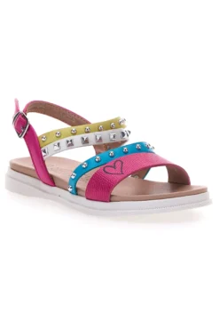 Sandali con borchie colorati SWEET YEARS 8363