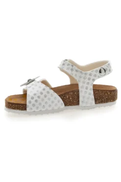 Sandali con Cinturino Bianchi a Pois Pittarello Bio 257112