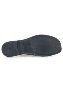 Sandali con Fascia in Pelle Nera e Elastico Posteriore PITTARELLO FOCUS 184987