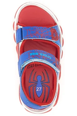Sandali con Luci Rossi e Blu Spiderman 11302