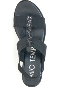 Sandali con Platform Neri da Donna Mio tempo 2210