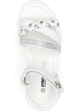 Sandali con Strass Bianchi Energy 532