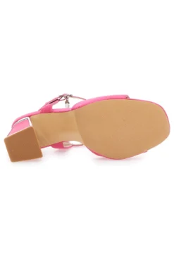 Sandali con Tacco Gmv 348 Rosa