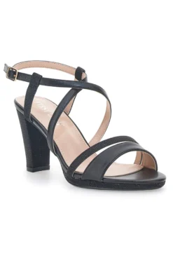 Sandali con Tacco Neri First Lady 421