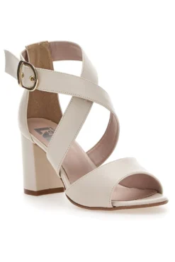 Sandali con tacco Pittarello Love 518 Panna
