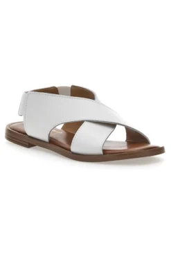 Sandali Flat Pittarello Glam 15411 Bianchi