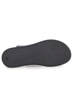 Sandali in Vera Pelle Nera Pittarello Capsule 28066