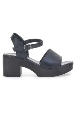 Sandali in vera pelle neri PITT.LOVE 318571082