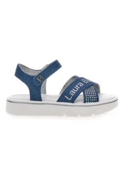 Sandali Jeans Con Strass e Brillantini Laura Biagiotti 9045
