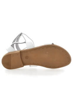 Sandali Lace-Up Prima Riga 402 Bianchi
