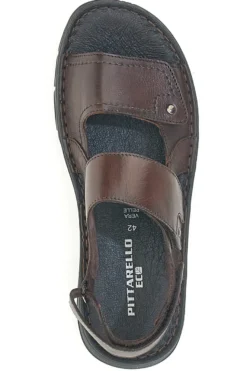 Sandali Marrone Con Chiusura a Strappo Pittarello Eco 7163