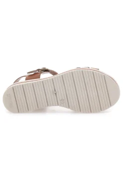 Sandali Marroni Con Platform Made in Italy PRIMA RIGA 1