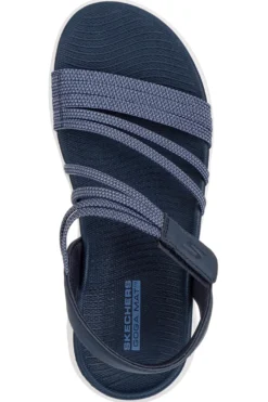 Sandali Navy con cinturini elastici Skechers GO WALK FLEX SANDAL EMMA