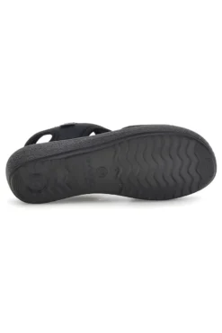 Sandali neri anatomici anti-shock Fly flot 90550E71LA