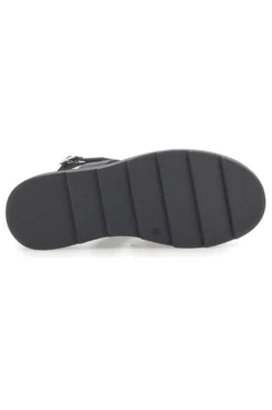 Sandali Neri In Pelle 100% Eco Friendly Pittarello Rock 5835