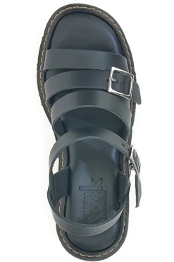 Sandali Neri In Pelle Made in Italy Pittarello Rock 5836/P