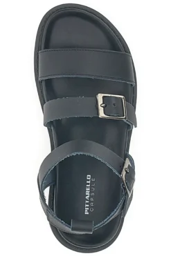 Sandali Neri in Vera Pelle da Donna Pittarello Capsule 27152