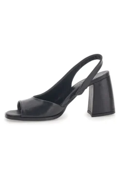 Sandali Neri In Vera Pelle Made In Italy Pittarello Glam 8241