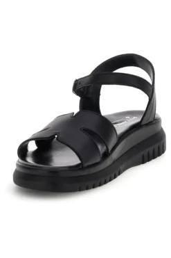 Sandali neri in vera pelle Pittarello 32841926