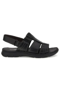 Sandali neri in vera pelle Pittarello eco 2617985