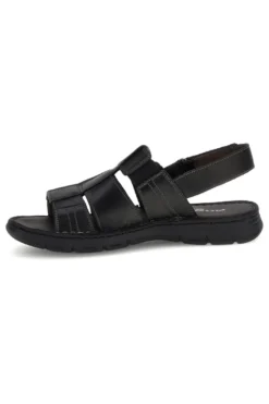 Sandali neri in vera pelle Pittarello eco 2617985