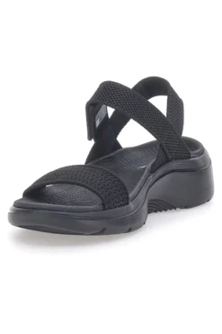 Sandali Neri Vegan Skechers GO WALK ARCH FIT 2.0 SANDAL ANNIE