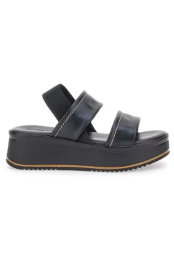 Sandali Nero con zeppa platform Pittarello 44874