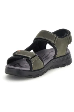 Sandali oliva strappi regolabili Jerpoint M8804