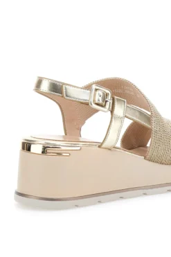 Sandali Oro Con Platform Mariella Burani K11003