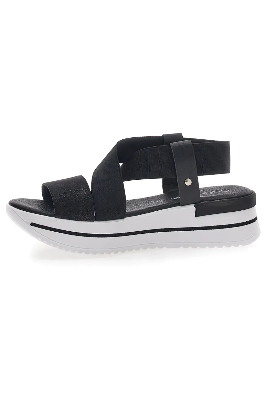 Sandali Platform Neri Cafè Cost 272045