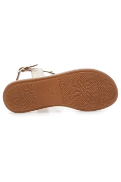 Sandali Platino Con Cinturino e Borchie INBLU 10 ZO