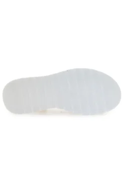 Sandali Platino Con Platform di 5,5 Cm Energy 495