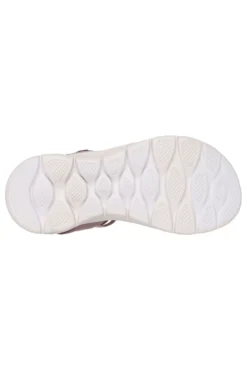 Sandali Rosa con cinturini elastici Skechers GO WALK FLEX SANDAL EMMA