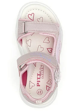 Sandali Rosa con Luci da Bimba Pitt Kids 201161