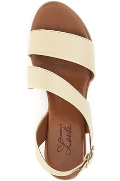 Sandali Sand In Vera Pelle Con Tacco 4 Cm Pittarello Look 243080