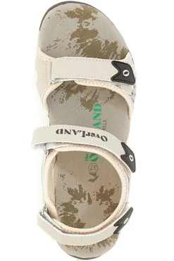 Sandali Sportivi Beige Con Strappi Overland 22324