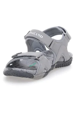Sandali Sportivi Grigi Con Strappi Overland 22324