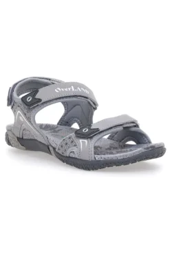 Sandali Sportivi Grigi Con Strappi Overland 22324