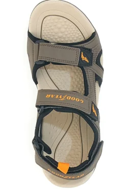 Sandali Sportivi Marroni con Velcro GOODYEAR GY31048
