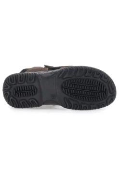 Sandali Sportivi Marroni Con Sottopiede in Pelle Marmaduke 2426
