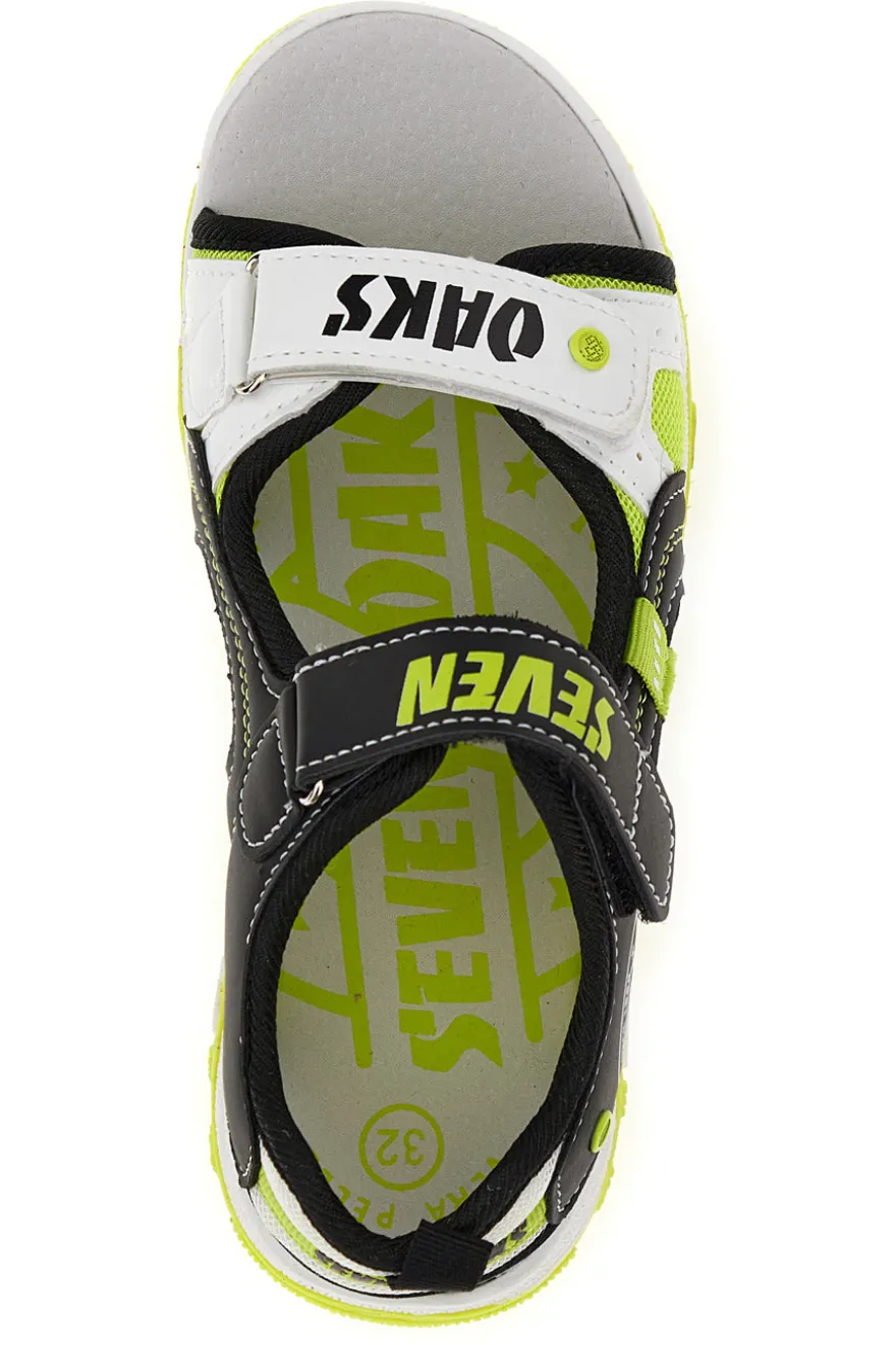 Sandali Sportivi Sevenoaks 1638046 Neri e Gialli