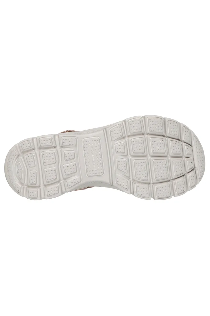 Sandali Taupe Vegan Skechers EASY GOINGALL DAY CHIC